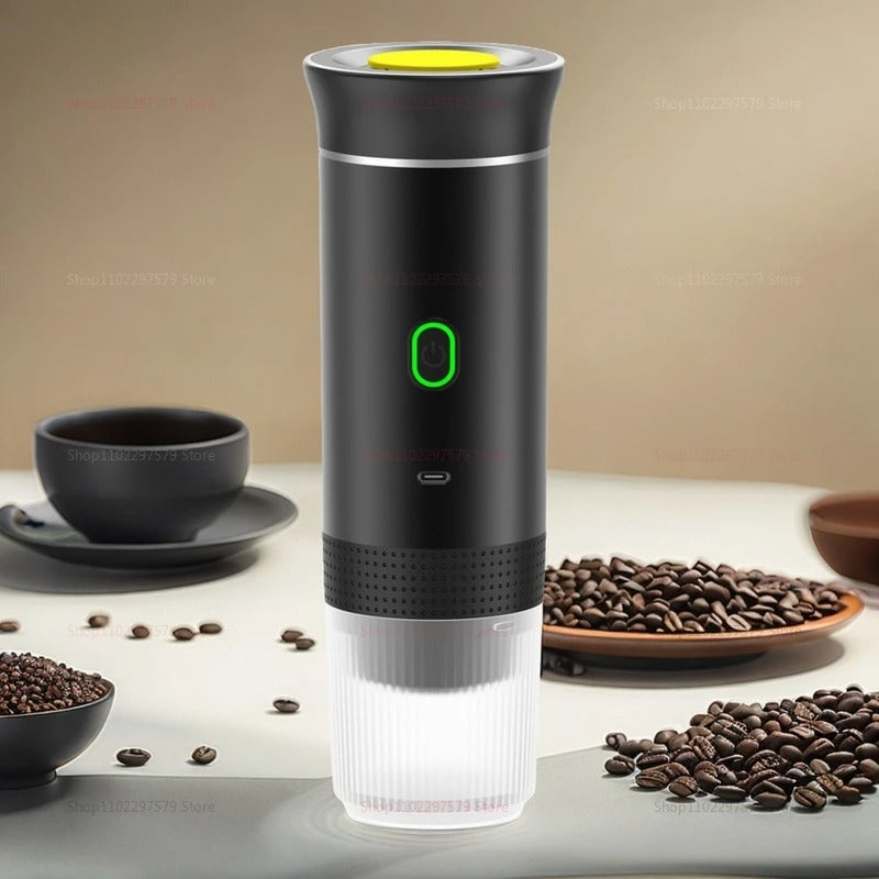 Üçü Bir Arada Taşınabilir Kahve Makinesi+ Termos