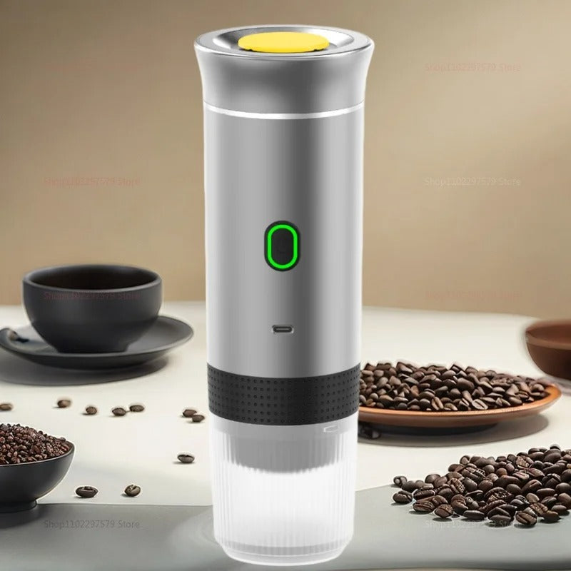 Üçü Bir Arada Taşınabilir Kahve Makinesi+ Termos